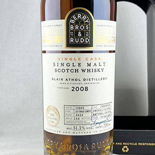 BERRY BROS & RUDD シングルモルト 2008 ブレアアソール ブレアアソール14年2008 ベリーブラザーズ＆ラッド ベリーズ