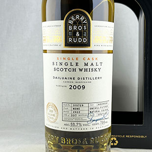 ダルユーイン13年2008　ベリーブラザーズ＆ラッド　ベリーズオウンセレクション　53.7％