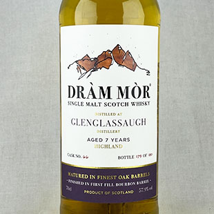 グレングラッサ7年2015　DRAM MOR　57.9％