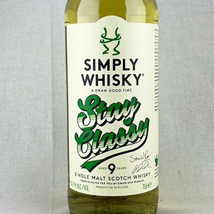 グレンバーギ9年　バーボンカスク　SIMPLY WHISKY  stay classy