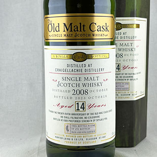 クレイゲラヒ14年2008　HL-OMC　25周年記念ボトル