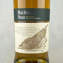 (50192)マクリーンズノーズ　ブレンデッドスコッチウイスキー　...