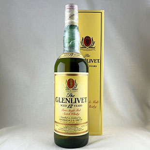 【オールドボトル】グレンリベット12年　80年代　43%　750ml