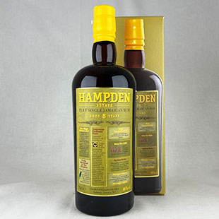 ハンプデン8年　ジャマイカンラム　ラメゾン＆ヴェリエ　46%　700ml