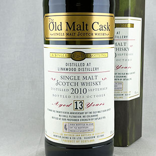 リンクウッド13年2010　ハンターレイン　オールドモルトカスク　25周年記念ボトル　シェリーバット　50％　700ml