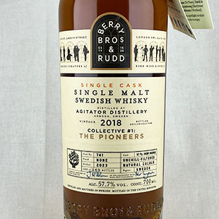 ジテーター2018　ベリーブラザーズ＆ラッド　ザ・パイオニアーズ　ファーストフィルシェリーホグスヘッド　#741