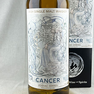 アイリッシュシングルモルトウイスキー2002-2024　Kyoto Fine Wine and Spirits　バレル　Zodiac Siries　"Cancer"