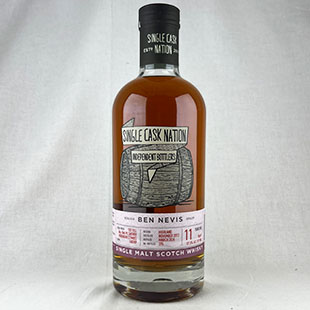 ベンネヴィス11年2012　シングルカスクネーション　57.3%　700ml