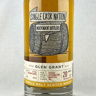 グレングラント20年2003　シングルカスクネーション　58.9%　700ml