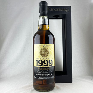 メインバライル24年1999　キングスバリーゴールド　44.8%　700ml