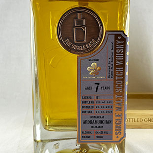 アードナムルッカン7年2018　THE ULTIMATE SPIRITS×BAR MINMOREHOUSE　byザ・シングルカスク