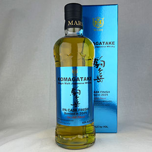 シングルモルト駒ヶ岳　IPAカスクフィニッシュ　Bottled in 2025　52%　700ml
