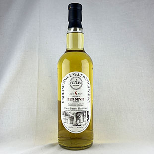 ベンネヴィス9年2015　グアドループラムカスクフィニッシュ　T.I.R　58.5%