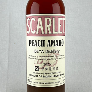 スカーレット　ピーチアマーロ2025　19%　700ml