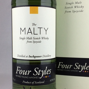 インチガワー2013　LMDW　フォー・スタイルズ　MALTY 40％ 700ml
