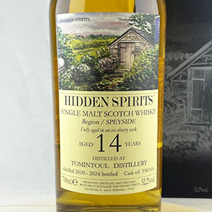 トミントール14年2010 シェリーカスク HIDDEN SPIRITS 52.2%
