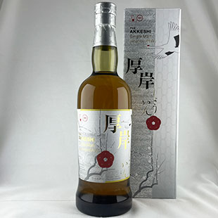 厚岸シングルモルトジャパニーズウイスキー　小寒　厚岸蒸溜所　55%　700ml