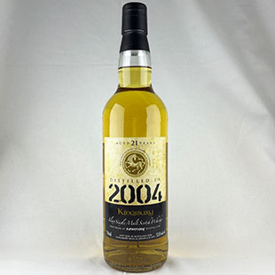 70434)ボウモア21年2004 バレル キングスバリー ゴールド 52.6% 700ml