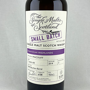 マクダフ11年2014　ザ・シングルモルツ・オブ・スコットランド（SMOS）スモールバッチ