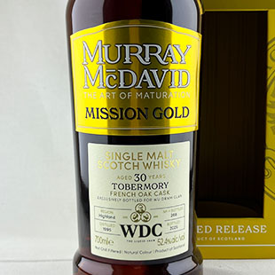トバモリー30年1995-2025 フレンチオークカスク WuDramClan 52.4% 700ml