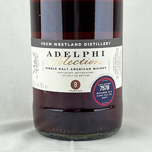 ウエストランド8年2017　ファーストフィルPXシェリーバット　アデルフィ　50.9%　700ml