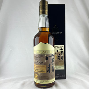 YAMAZAKURA(山桜)　シングルモルト安積　ニューアメリカンオークカスクリザーブ　安積蒸溜所　55％　700ml