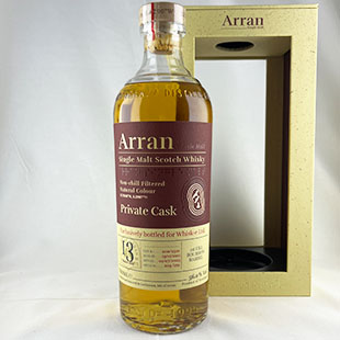 アラン13年2011　バーボンバレル　56%　700ml