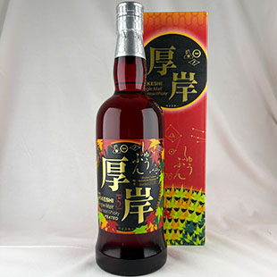 厚岸シングルモルトジャパニーズウイスキー　秋分　厚岸蒸溜所　55%　700ml