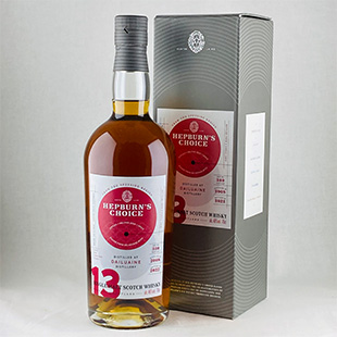 Hepburn's Choice 13年 Dailuaine 50% ダルユーイン13年2008 ハンターレイン ヘップバーンズチョイス 46