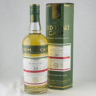 ベンリアック20年2001　ハンターレイン　オールドモルトカスク　50％