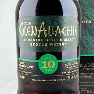 グレンアラヒー10年　カスクストレングス　バッチ10　58.6％