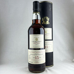 グレンアラヒー15年2008　ADラトレー　カスクコレクション