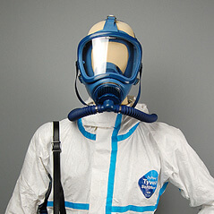 12号ＨＶ二本蛇管式エアラインマスク