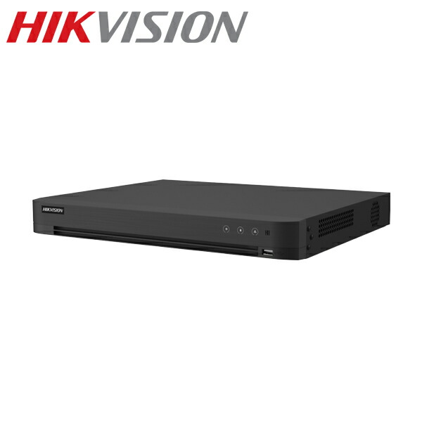 【提携倉庫より発送】[HIKVISION] 8CH 4K AI録画機/iDS-7208HUHI-M1/XT/TVI,AHD,CVI録画対応/人や車両検出/顔認識/境界保護機能/IP 8台追加/12T HDD 1台可能/8CH音声保存/H.265 Pro+