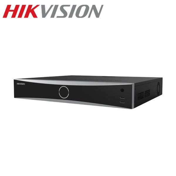 【提携倉庫】[HIKVISION] [IP-NVR] 4K UHD/DS-7716NXI-K4/16P/16CH録画機/12M録画/10TB HDD 4台可能/H.265+/顔認識/動作検知/人・車両認識/建物からの投擲物検知/16POE