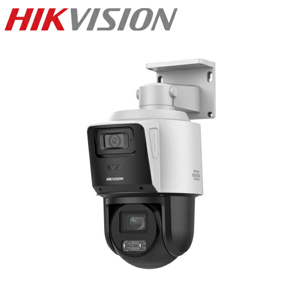 【提携倉庫より発送】[HIKVISION] [IP-2M]  夜間カラーデュアルレンズPTZ/2SE3C204MWG-E/12/光学4倍ズーム/逆光,露出,ハイライト補正/30M IR/SDカード対応/H.265+/PoE+/防水(2.8mm)