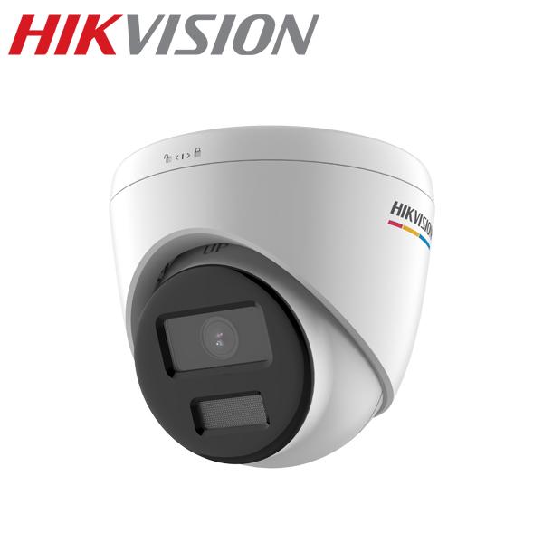 【提携倉庫】[HIKVISION] [IP-4M] 24時間カラーAI IPカメラ/DS-2CD1347G2H-LIUF/SRB/逆光、露出、ハイライト、霧、レンズ歪み補正/ライン、エリア侵入/人、車両動作検知/IR+LED照明距離80M/SDカード搭載可能/イベントアラーム/H.265+/PoE/防水/マイク内蔵