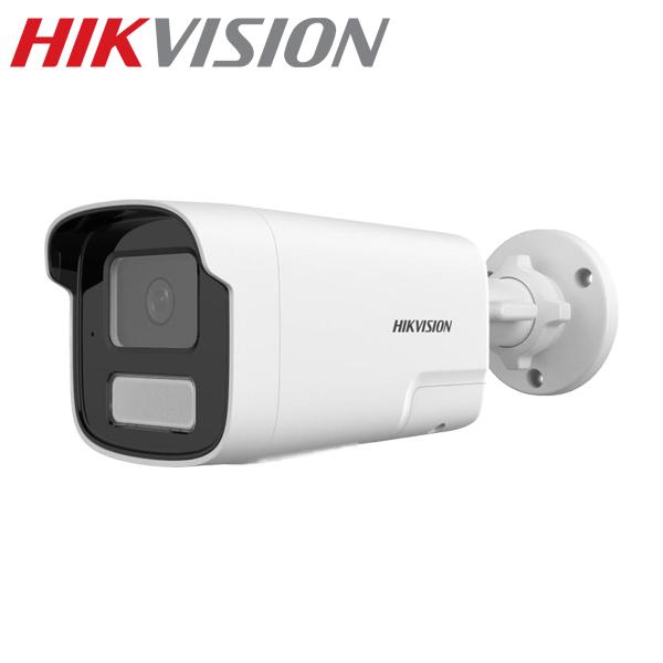 【提携倉庫】[HIKVISION] [IP-2M] 防犯用カラーカメラ/逆光 露出 霧補正/防水/SDカード 対応/POE/H.265+/DS-2CD1T23G2-LIUFSL/マイク内蔵/双方向音声通話対応/リセットキー
