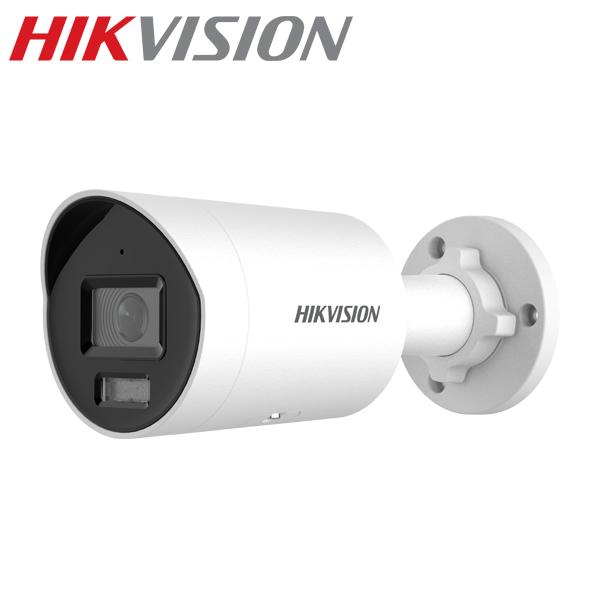 【提携倉庫】[HIKVISION] [IP-2M] AI IPカメラ/DS-2CD2023G2-IU/逆光,露出,ハイライト補正/人や車両検知/顔認識 /夜間30M/SDカード可/メタル素材/H.265+/PoE/防水/マイク内蔵