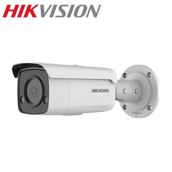 【提携倉庫】[HIKVISION] [IP-2M] AI IP夜間フルカラー/DS-2CD2T27G2-L/逆光,露出,ハイライト補正/人や車両検知/夜間50M/H.265+/PoE/防水/顔認識/メタル素材/SDカード可