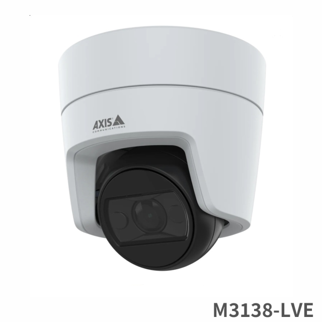 AXIS(アクシス) AI搭載8MPタレット型ネットワークカメラ(4K・OptimizedIR・屋外対応)M3138-LVE