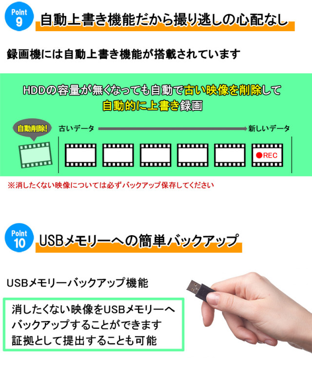 防犯カメラ 屋内屋外 243万画素 IP低価格 1〜4台セット
