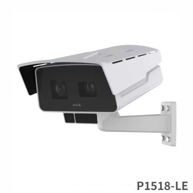 AXIS(アクシス) AI搭載4Kデュアルセンサーボックス型ネットワークカメラ(広角＋ズーム・屋外対応)P1518-LE