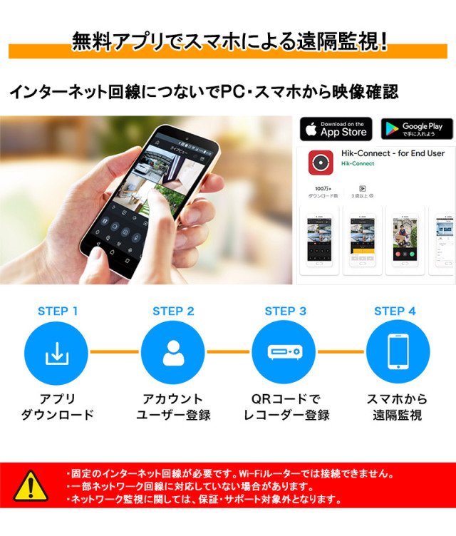 防犯カメラ ワイヤレス 屋内屋外 マイク内蔵 243万画素 1~4台セット