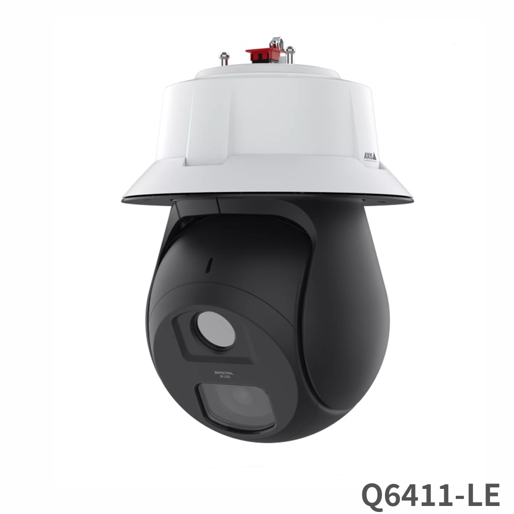 AXIS(アクシス) AI搭載バイスペクトルPTZカメラ(サーマル＋可視光・屋外対応・高感度1/2") Q6411-LE