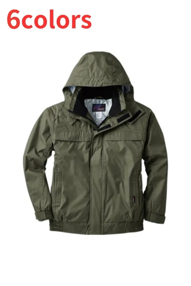 軽量の裏地アルミメッシュキルト防水仕様防寒ブルゾン2803