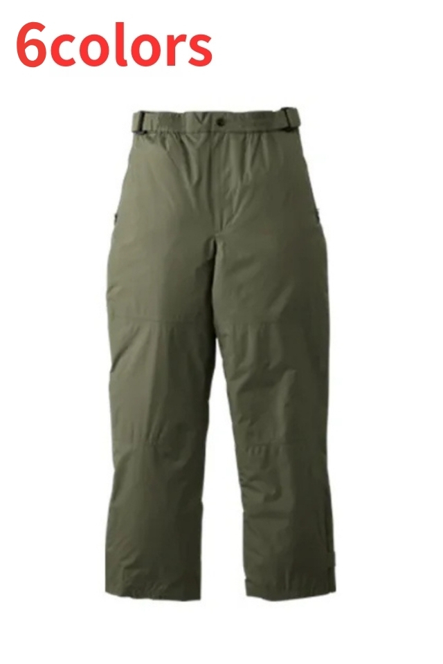 軽量の中綿キルト防水仕様防寒パンツ2809