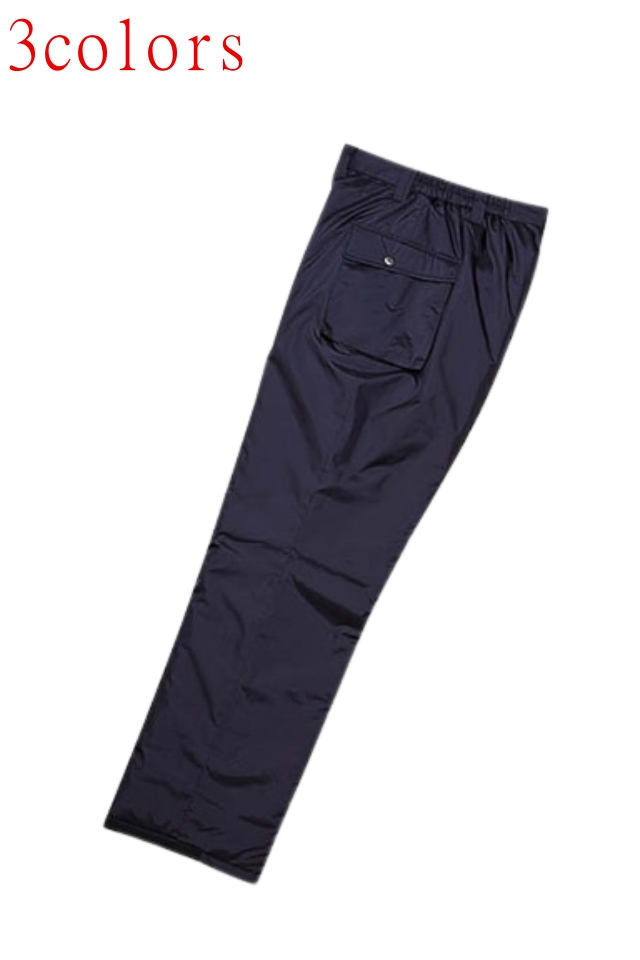 メンズ防寒パンツ自重堂ブランドの屋外作業用軽量防水アウター48161