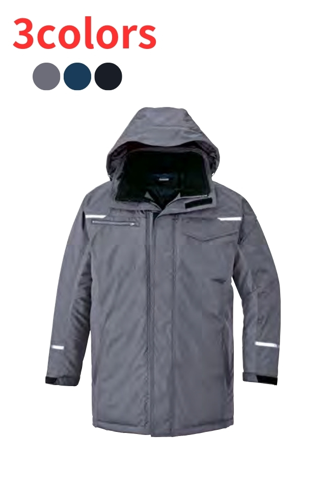 JIS T8118適合制電防寒コートAZ-9365