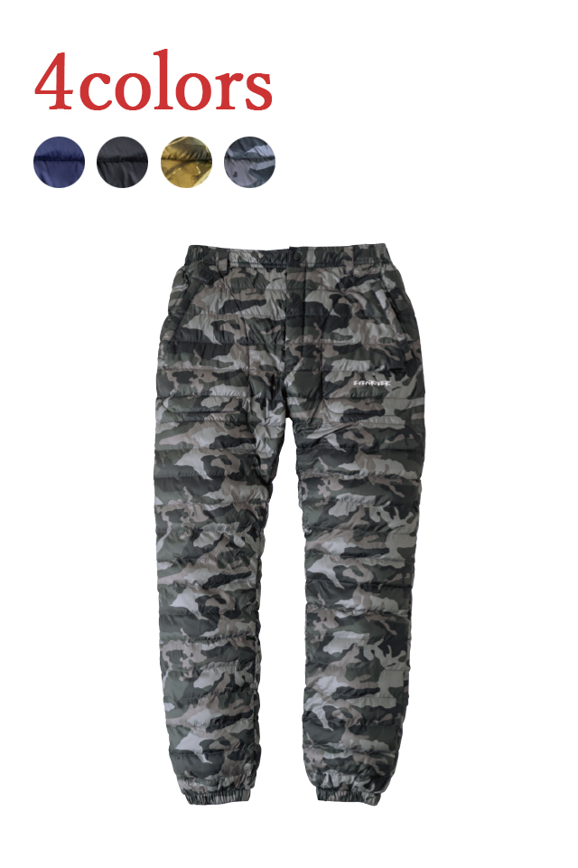 R122EVENRIVERファイバーダウン軽量防寒服